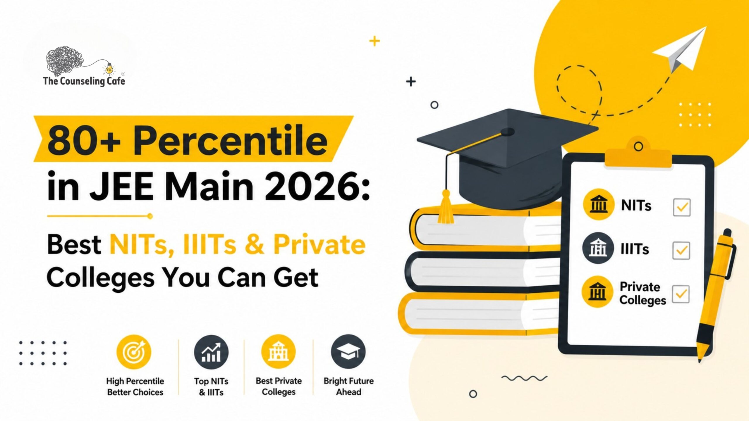 80+ Percentile in JEE Main 2026: Best NITs, IIITs & Private Colleges