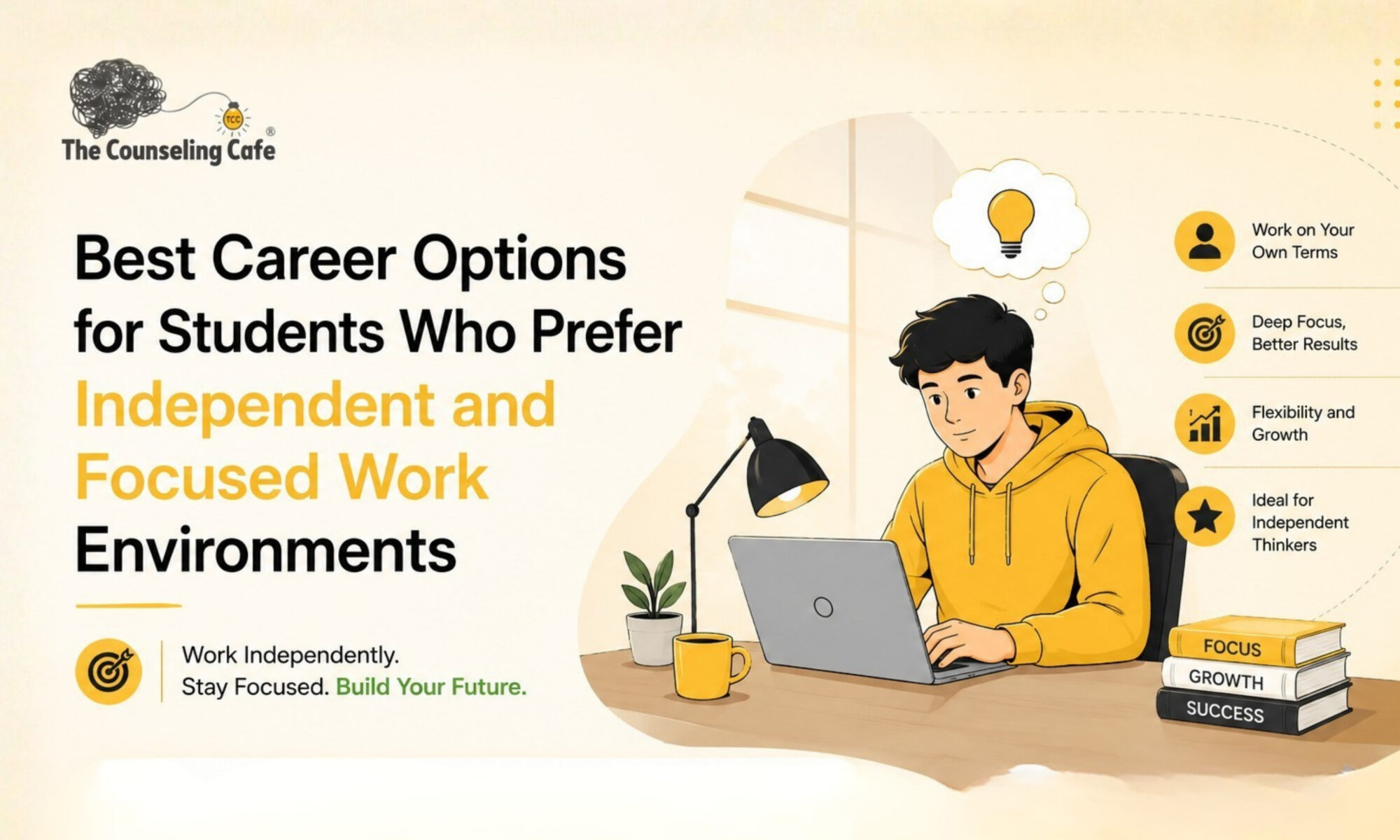 Best Career Options for Students Who Prefer Independent and Focused Work Environments