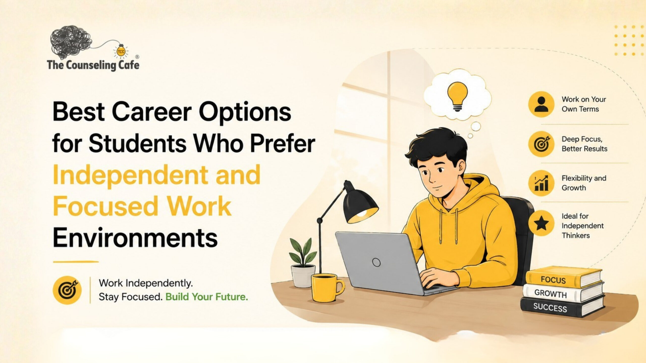 Best Career Options for Students Who Prefer Independent and Focused Work Environments