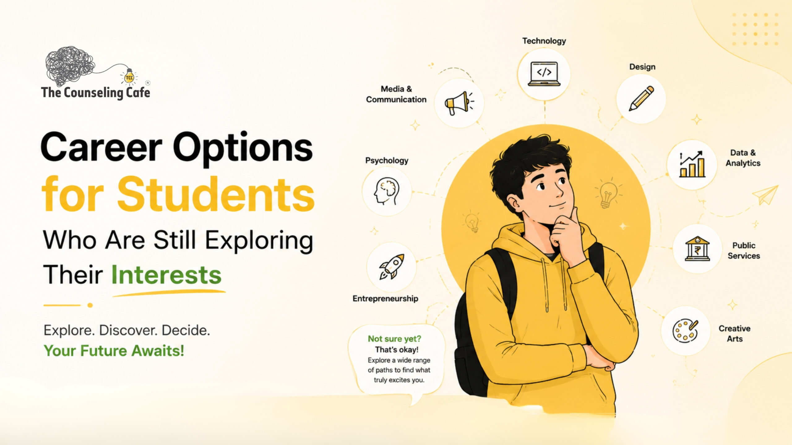 Career Options for Students Who Are Still Exploring Their Interests