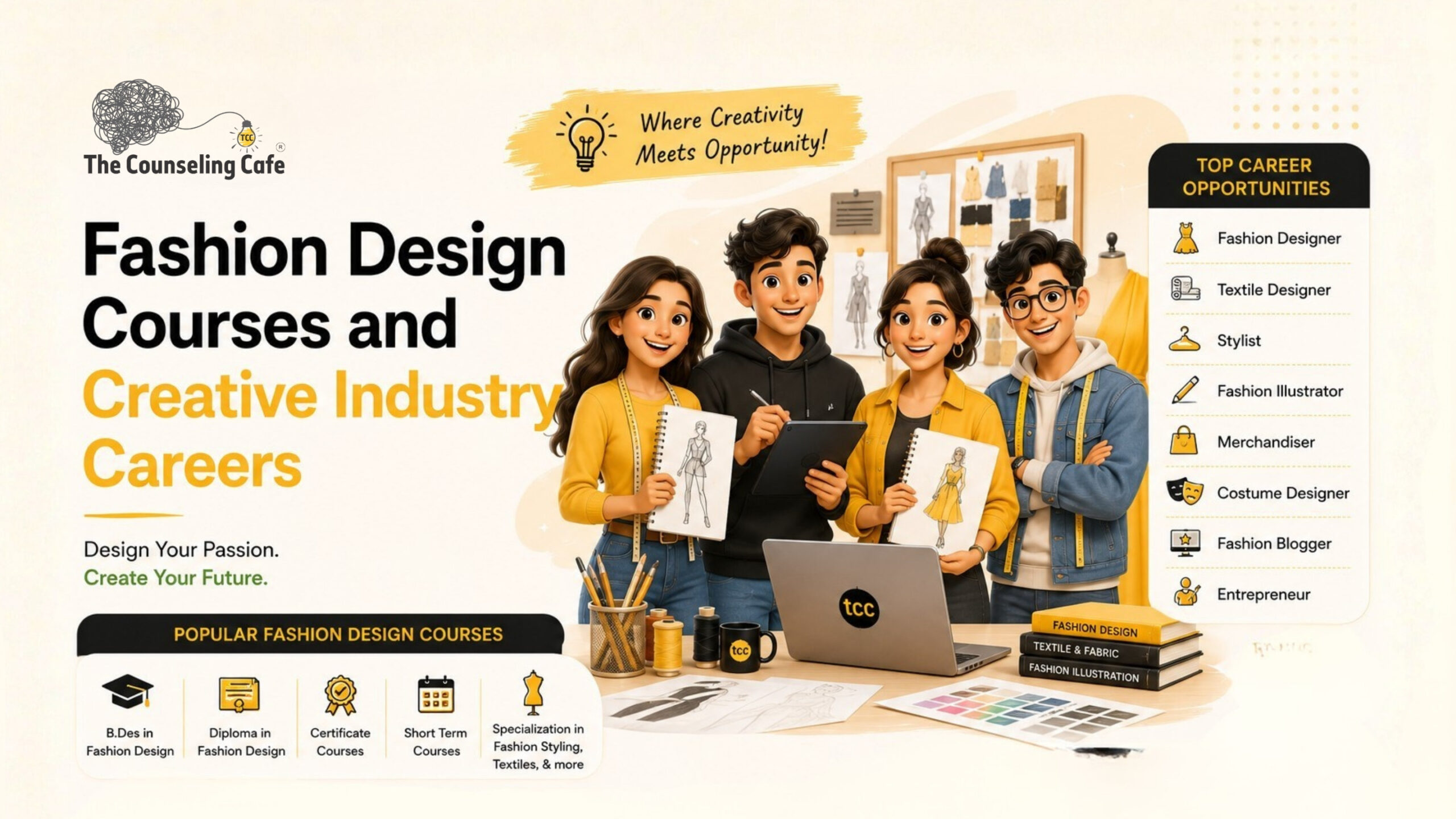 Fashion Design Courses and Creative Industry Careers