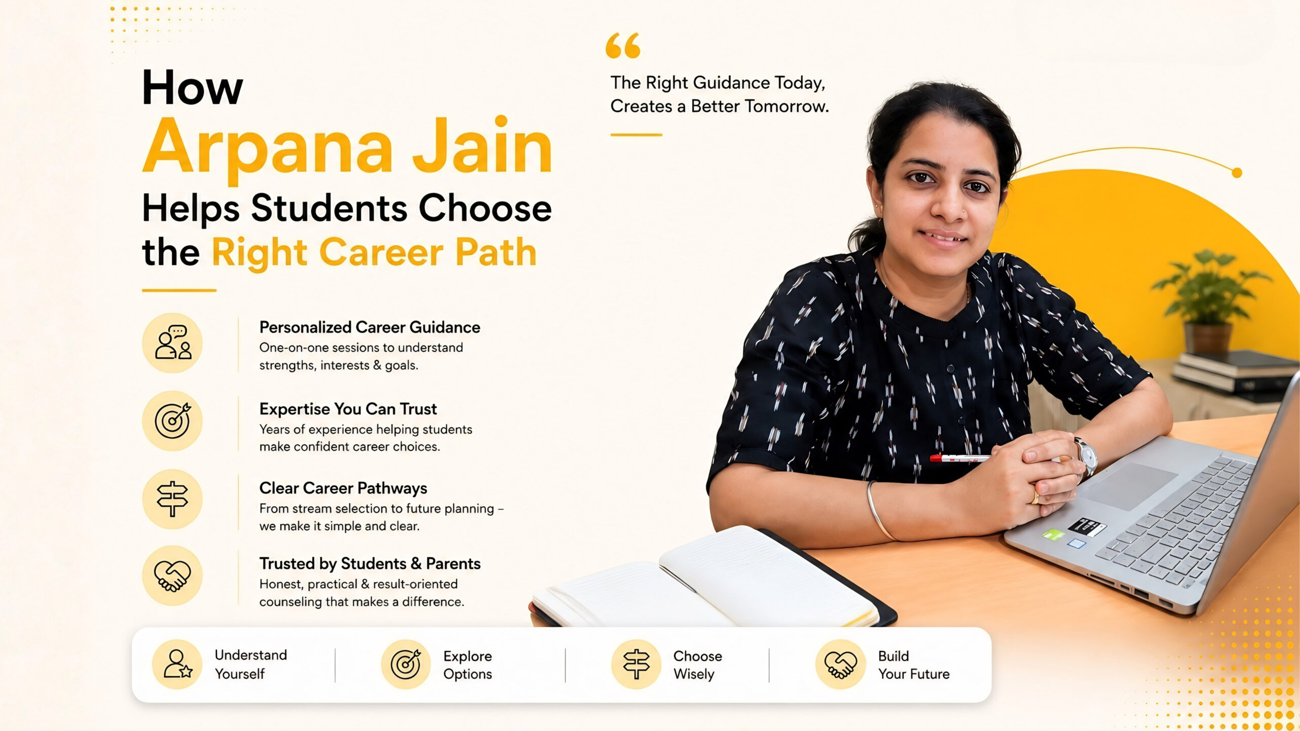 How Arpana Jain Helps Students Choose the Right Career Path